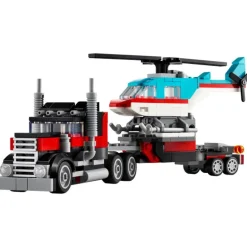 LEGO Creator Camión Plataforma Con Helicóptero - 31146