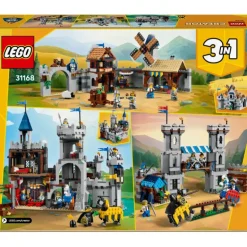 LEGO Creator Castillo Medieval de los Caballeros del Corcel - 31168