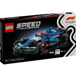 LEGO Speed Champions Coche de Carreras Visa Cash App RB VCARB 01 F1 - 77246