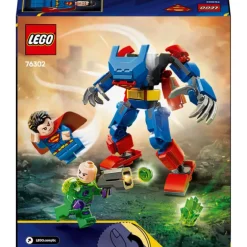 LEGO Súper Héroes DC Armadura Robótica de Superman vs. Lex Luthor - 76302