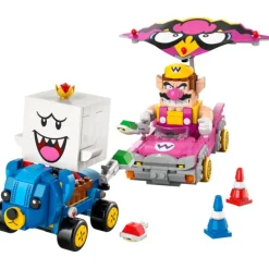 LEGO Super Mario Mario Kart Wario y Rey Boo - 72038