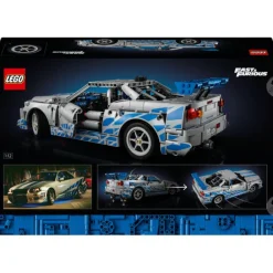 LEGO Technic Coche Nissan Skyline GT-R (R34) de 2 Fast 2 Furious - 42210