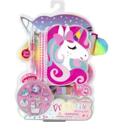 Libreta Unicornio con Accesorios de Papelería