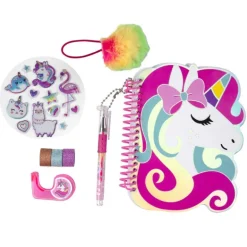 Libreta Unicornio con Accesorios de Papelería