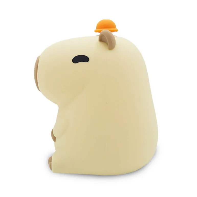 Luz Nocturna Capibara con Control Táctil y Brillo Regulable