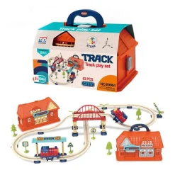 Maletín Estación de Tren 63 Piezas