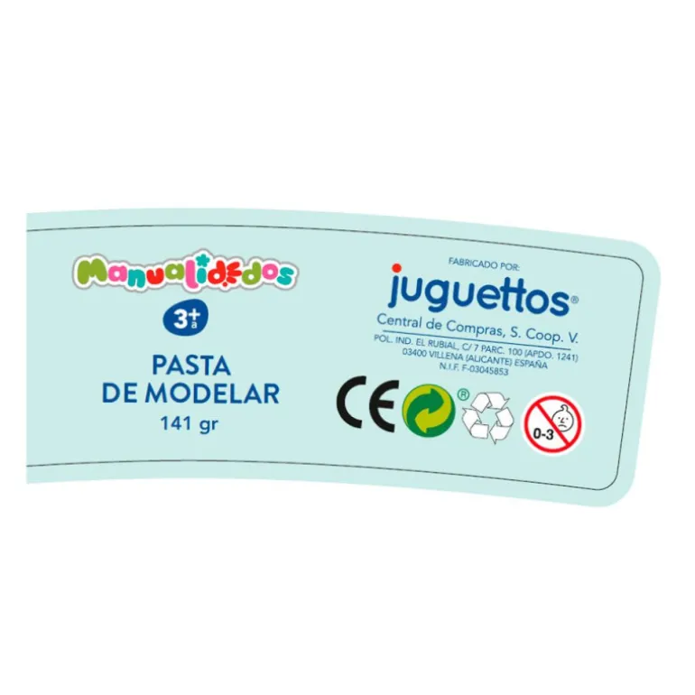 Manualidedos 5 Botes Pasta de Modelar