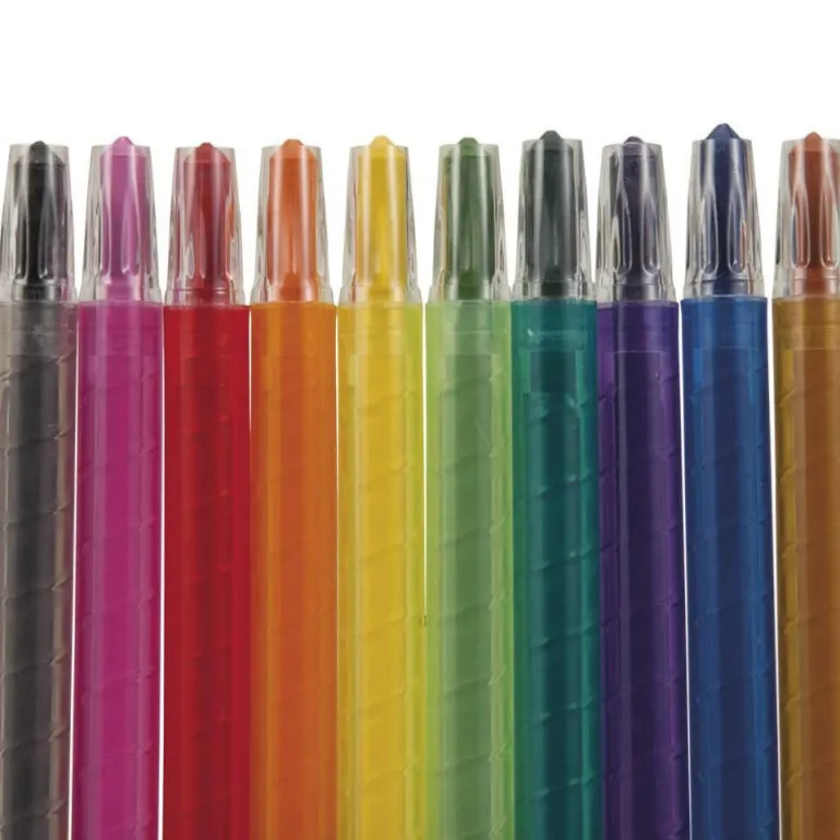 Manualidedos 10 Ceras Gira y Pinta