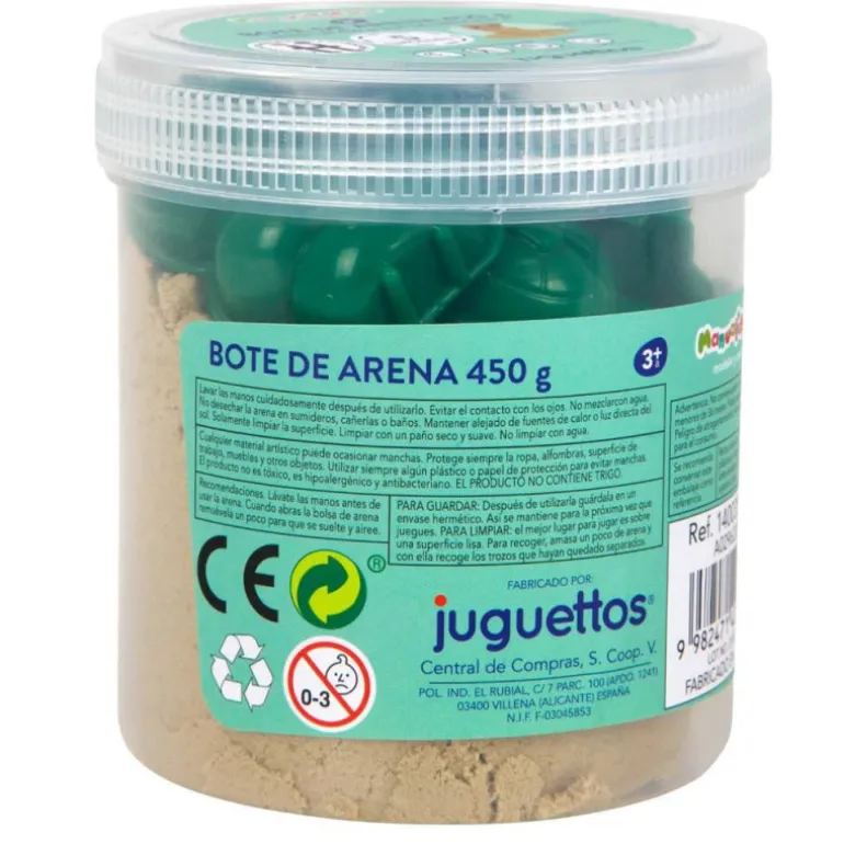 Manualidedos Bote de Arena