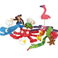 Manualidedos Crea Animales con Maíz 200 Piezas