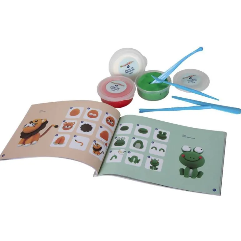 Manualidedos Crea con Goma de Modelar