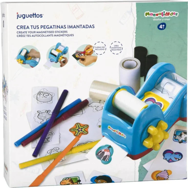 Manualidedos Crea tus Pegatinas Imantadas