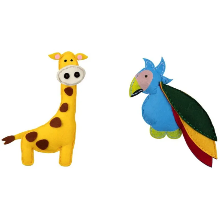 Manualidedos Maletín Crea Tus Animales De Tela