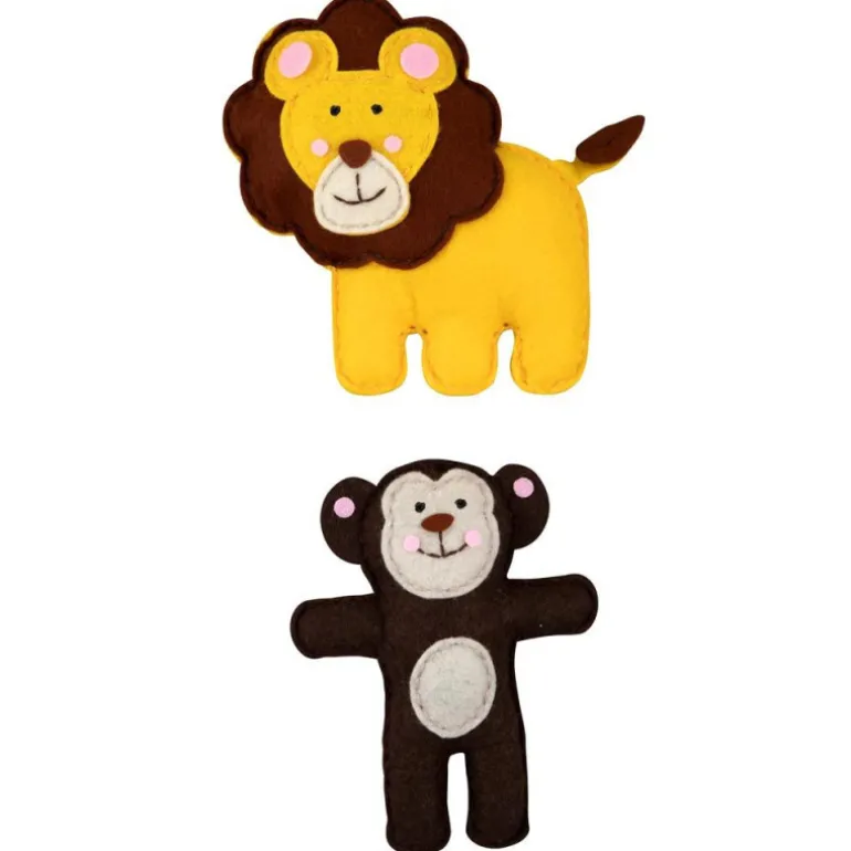 Manualidedos Maletín Crea Tus Animales De Tela