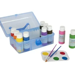 Manualidedos Maletín de Pintura Acrílica 13 Piezas