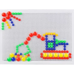 Manualidedos Mosaico Con Clavijas