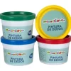 Manualidedos Pack 4 Botes Pintura de Dedos