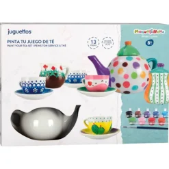 Manualidedos Pinta tu Juego de Té Cerámica