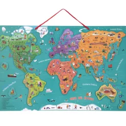 Mapa Mundi Magnético