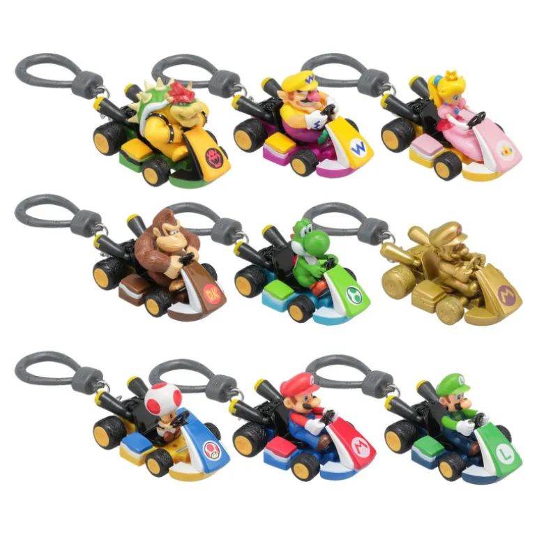 Mario Kart Backpack Buddies Llavero Varios Modelos