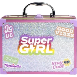 Martinelia Supergirl Maletín de Maquillaje con Espejo y Luces Led