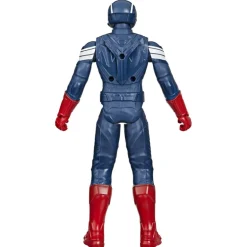 Marvel Capitán América Titan Hero Series Figura Deluxe