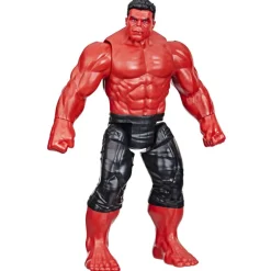 Marvel Capitán América Titan Hero Series Figura Hulk Rojo