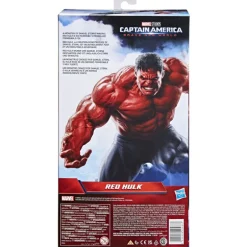 Marvel Capitán América Titan Hero Series Figura Hulk Rojo