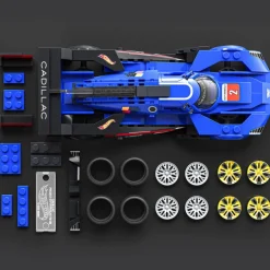 Mattel Brick Shop Hot Wheels Cadillac Project GTP Hypercar 236 piezas