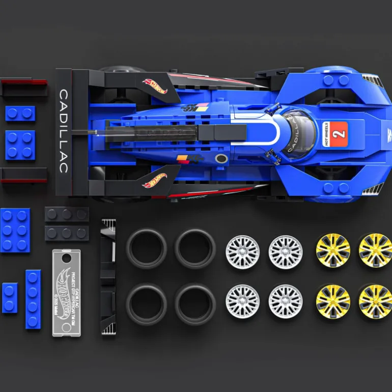 Mattel Brick Shop Hot Wheels Cadillac Project GTP Hypercar 236 piezas