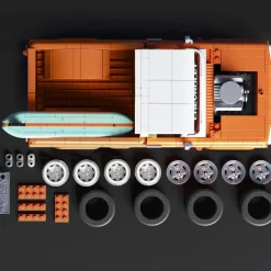 Mattel Brick Shop Hot Wheels Camioneta Custom 62 Chevy con 858 piezas