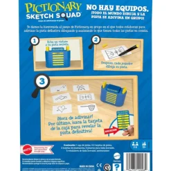 Mattel Games Pictionary Sketch Squad Juego de Mesa
