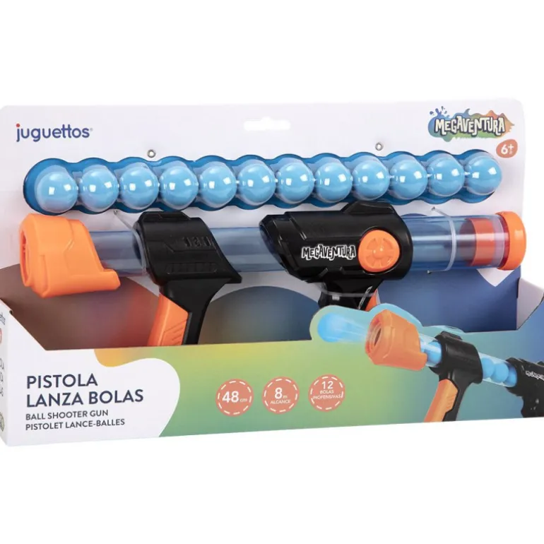 Megaventura Pistola Lanza Bolas