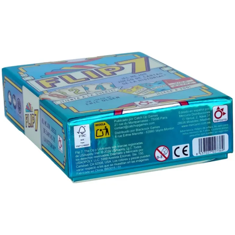 Mercurio Flip 7 Juego de Mesa