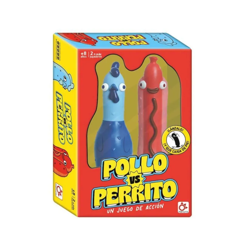 Mercurio Pollo Vs Perrito Juego de Mesa