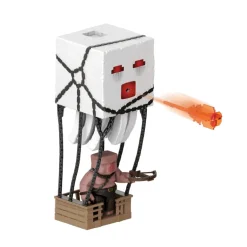 Minecraft La Película Conjunto de Figuras Ghast de Ataque con Proyectiles