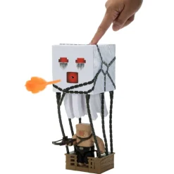 Minecraft La Película Conjunto de Figuras Ghast de Ataque con Proyectiles