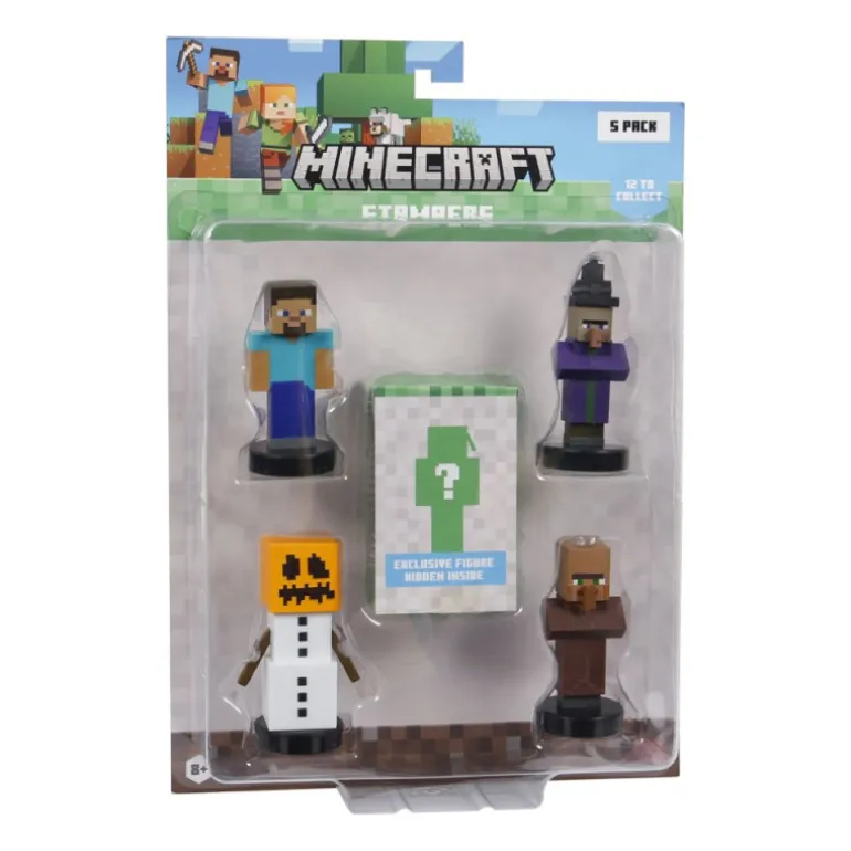 Minecraft Pack 5 Figuras Varios Modelos