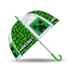 Minecrfat Paraguas Transparente Campana