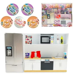 Mini World Playset Cocina con 5 Bolas