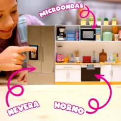 Mini World Playset Cocina con 5 Bolas