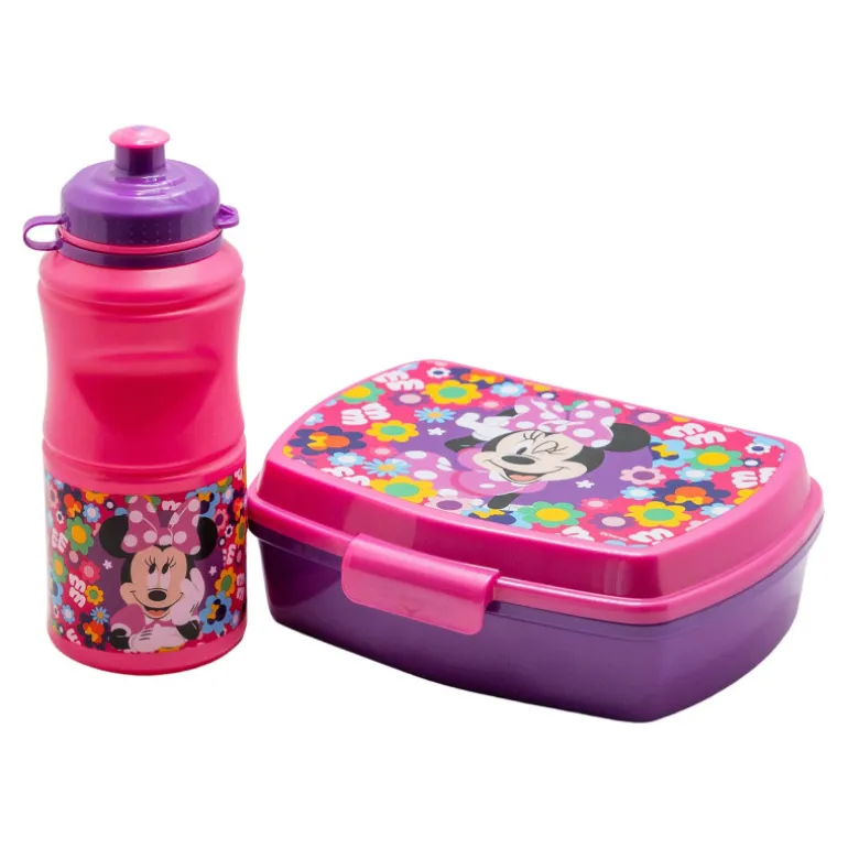 Minnie Set Sandwichera y Botella