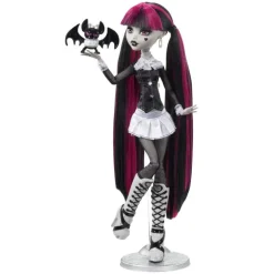 Monster High Muñeca Draculaura en Blanco y Negro con Pósteres