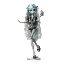 Monster High Muñeca Lagoona Blue en Blanco y Negro con Pósteres