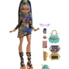 Monster High Muñeca Nefera De Nile con Escarabajo Mascota Lavish y Accesorios
