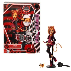Monster High Muñeca Toralei Boo-riginal Creeproduction con Diario Soporte y Mascota