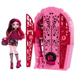 Monster High Skulltimate Secrets Jardín Misterioso Draculaura Conjunto de Muñeca y Accesorios