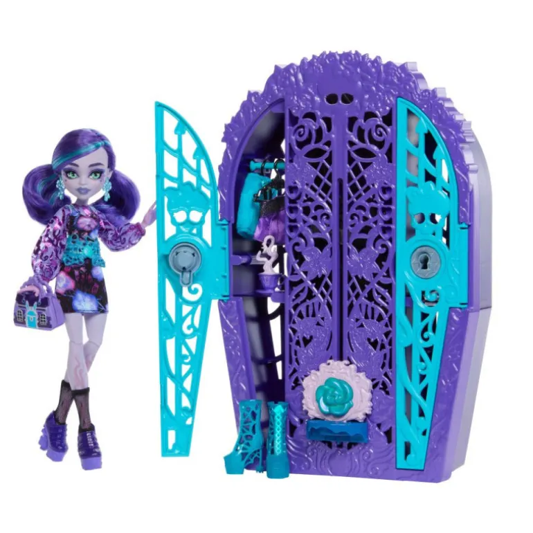 Monster High Skulltimate Secrets Jardín Misterioso Twyla Conjunto de Muñeca y Accesorios