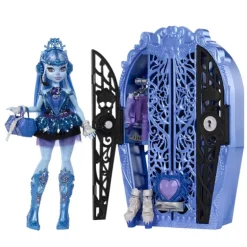 Monster High Skulltime Abbey Bominable Muñeca con Armario