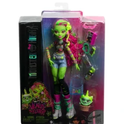 Monster High Venus McFlytrap Muñeca con su Mascota Chewlian